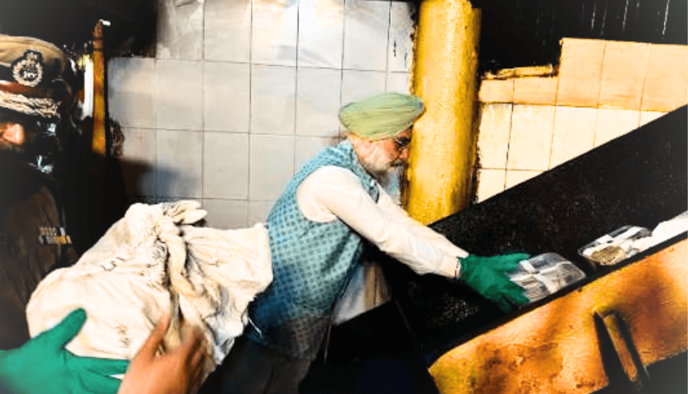 Hon'ble LG, Sh Taranjit Singh Sandhu Destroying Drugs on 12 May, 2026