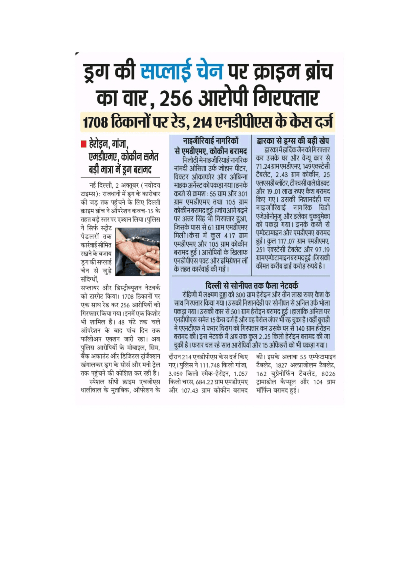  Published Articles  on Op Kavach 15.0